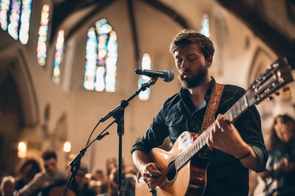 Professional Worship Guitar – Electric & Acoustic for Your Church Service